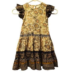 Lucky Jade sparkle floral dress girls size 3t